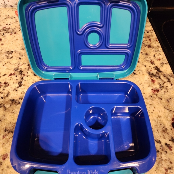 Bentgo Kids Lunch Box Trio - Blue, Pink, Green - Picture 5 of 7